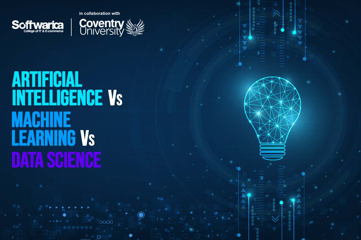 Artificial Intelligence vs. Machine Learning vs. Data Science